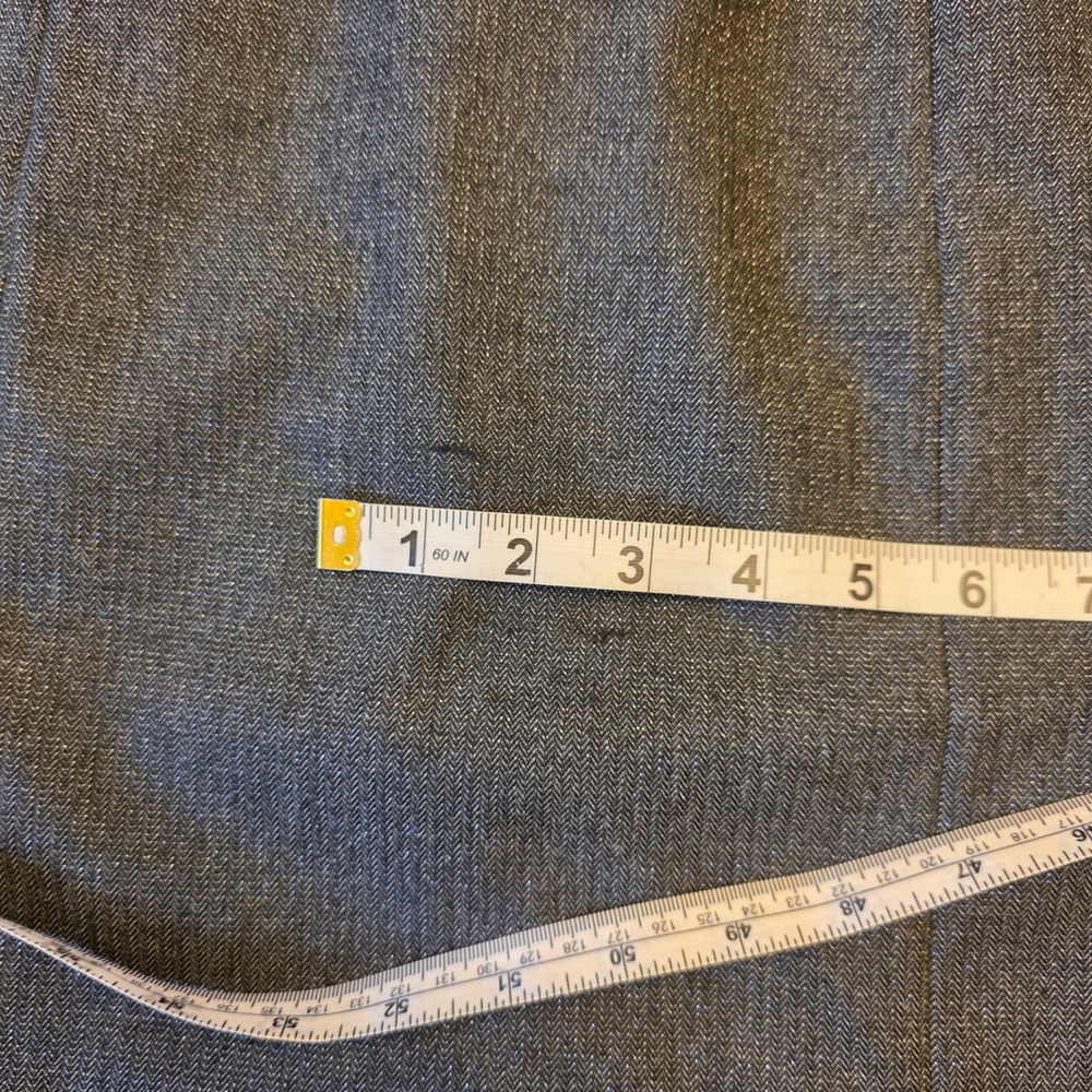 Antonio Melani 4 Womens Grey Cowl Neck Short Sleeve‎ Work Dress Button Cuffs - Picture 8 of 15